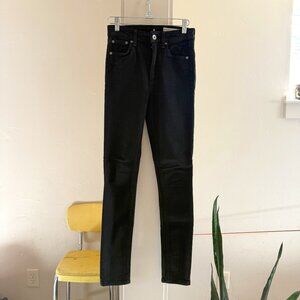 Rag and Bone Nina High-rise Cigarette - Black Size 24